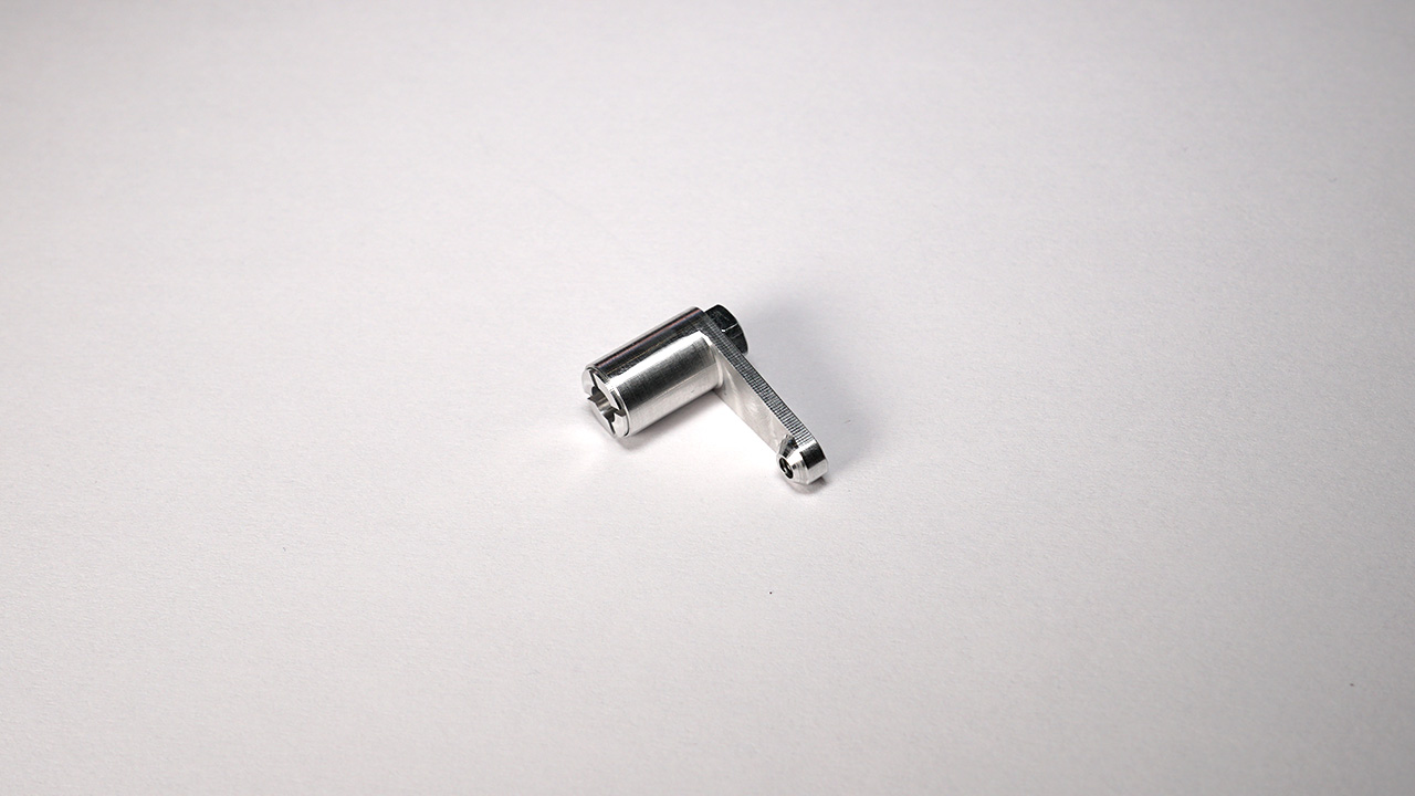 cnc-technik-arndt-spaichingen-anlenkhebel02 Vergaseranlenkhebel zusammengebaut